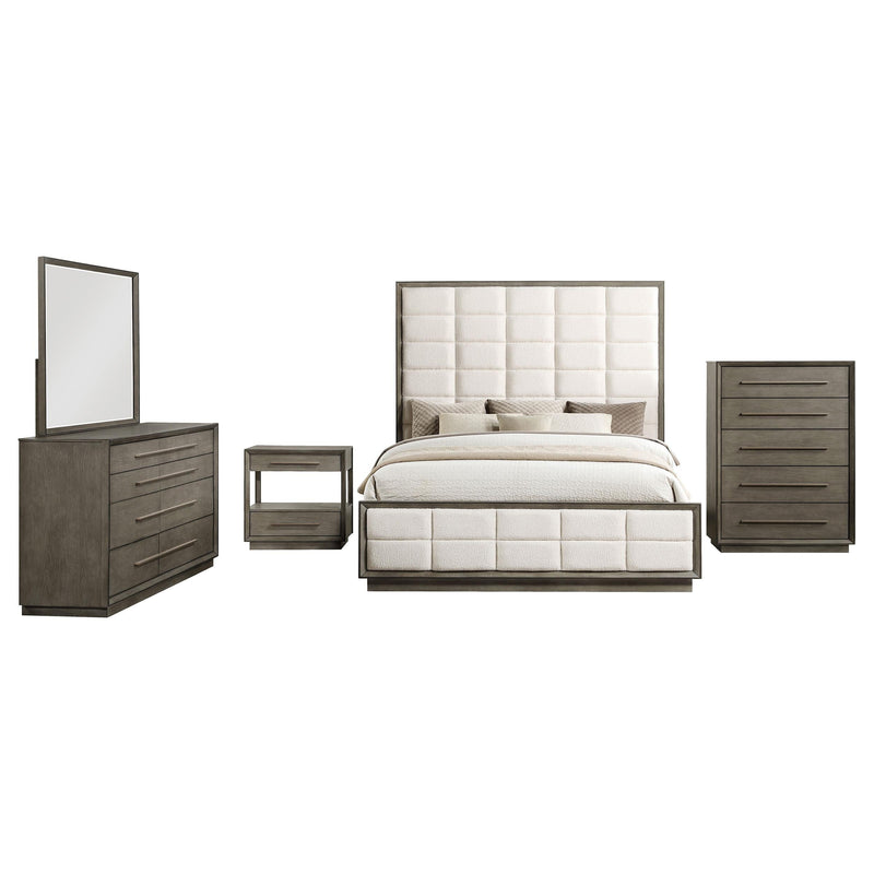 Durango 5-piece Queen Bedroom Set Taupe Oak - 223271Q-S5