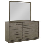 Durango 8-drawer Dresser and Mirror Taupe Oak - 223273M