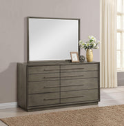 Durango 8-drawer Dresser and Mirror Taupe Oak - 223273M