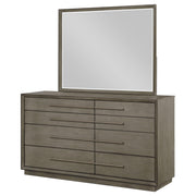 Durango 8-drawer Dresser and Mirror Taupe Oak - 223273M