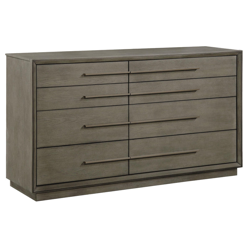 Durango 8-drawer Dresser Taupe Oak - 223273