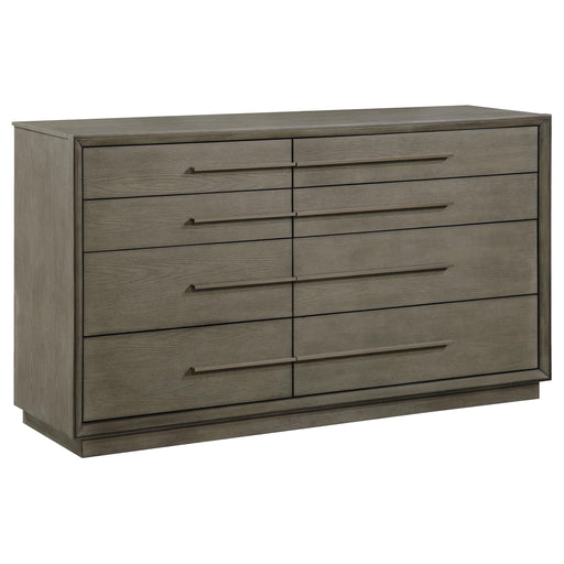 Durango 8-drawer Dresser Taupe Oak - 223273