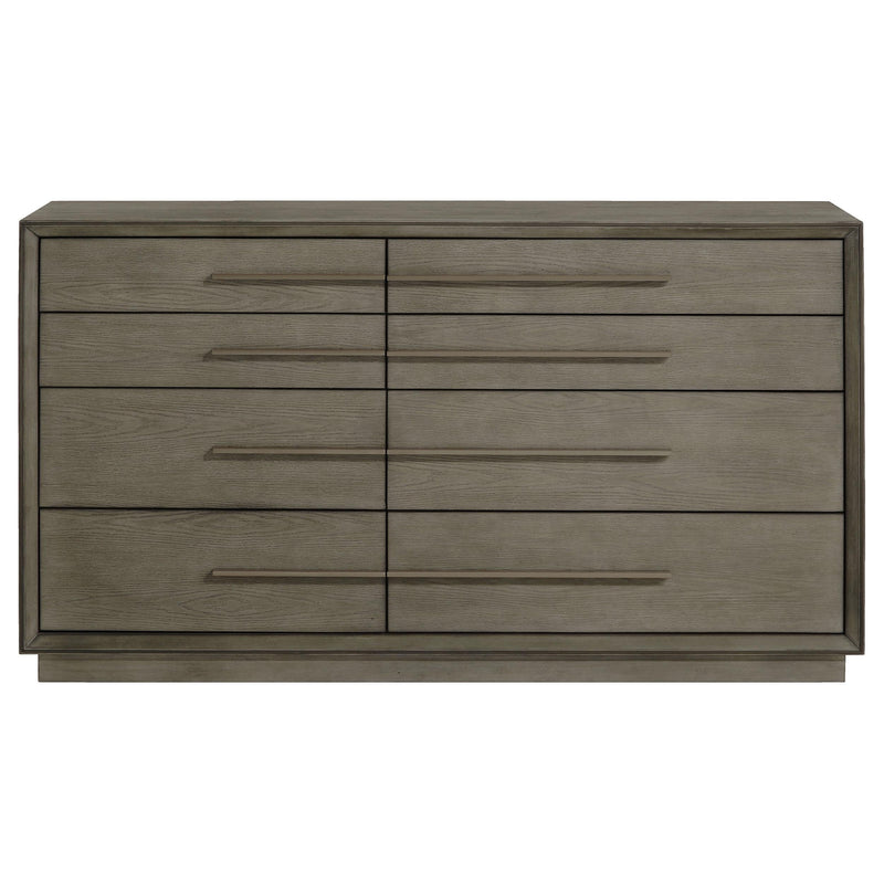 Durango 8-drawer Dresser Taupe Oak - 223273