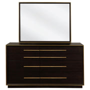 Durango 8-drawer Dresser with Mirror Smoked Peppercorn - 223263M