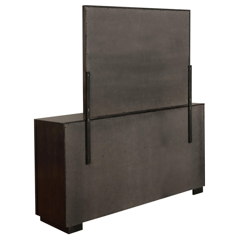 Durango 8-drawer Dresser with Mirror Smoked Peppercorn - 223263M