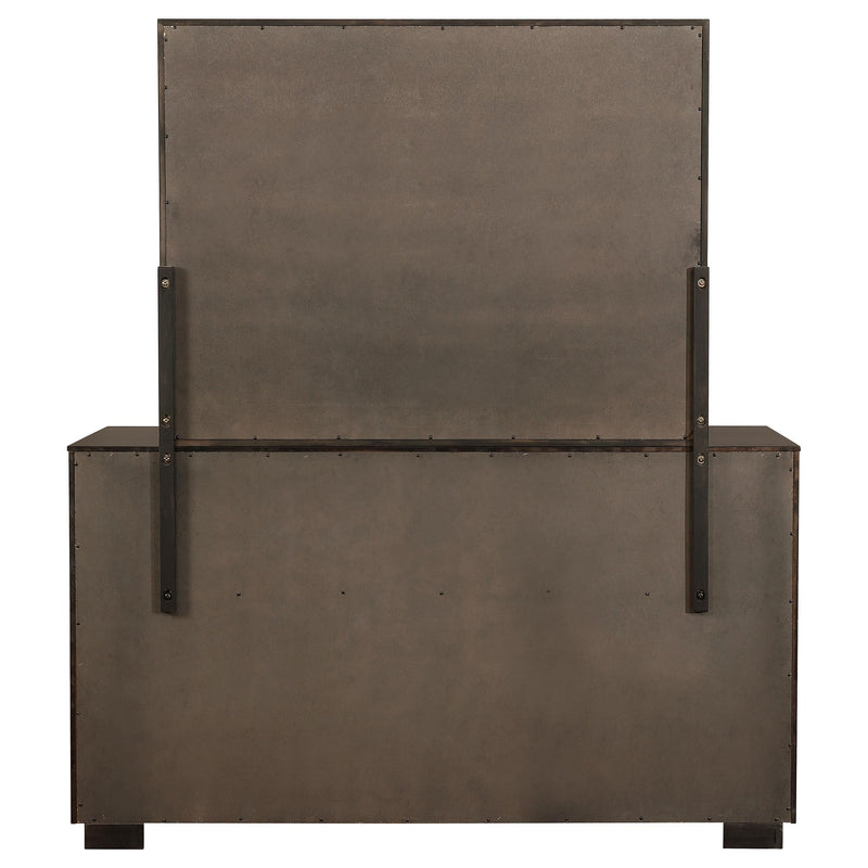Durango 8-drawer Dresser with Mirror Smoked Peppercorn - 223263M