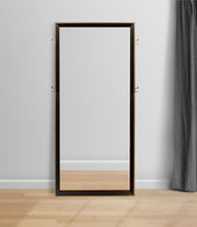 Durango 80-inch Standing Floor Mirror Smoked Peppercorn - 223270