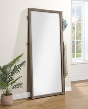 Durango 80-inch Standing Floor Mirror Washed Oak - 223280