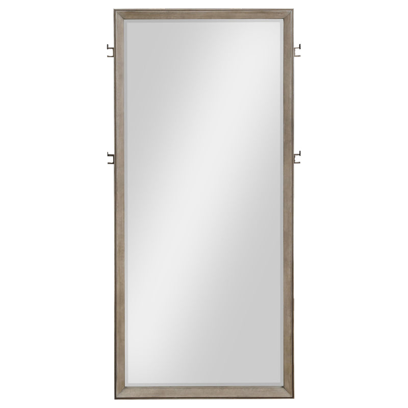 Durango 80-inch Standing Floor Mirror Washed Oak - 223280