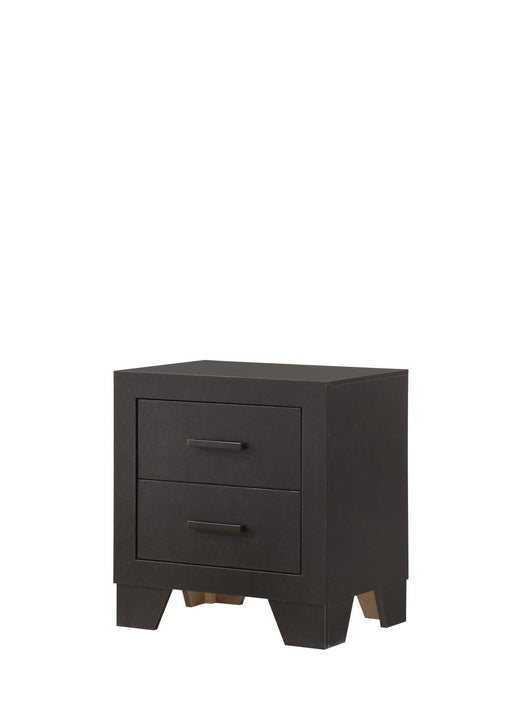 Durham - 2 Drawers Espresso Nightstand - B371-N