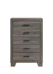 Durham - 5 Drawers Gray Chest - B373-C
