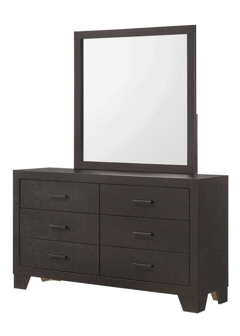 Durham - 6 Drawers Espresso Dresser - B371-D