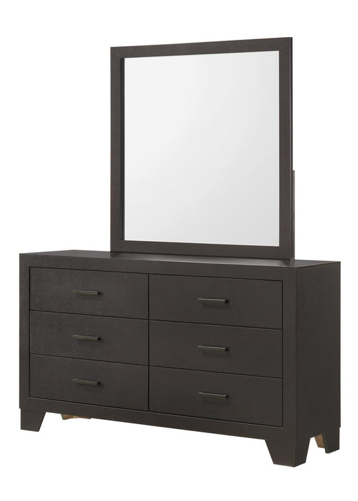 Durham - Espresso Mirror - B371-M