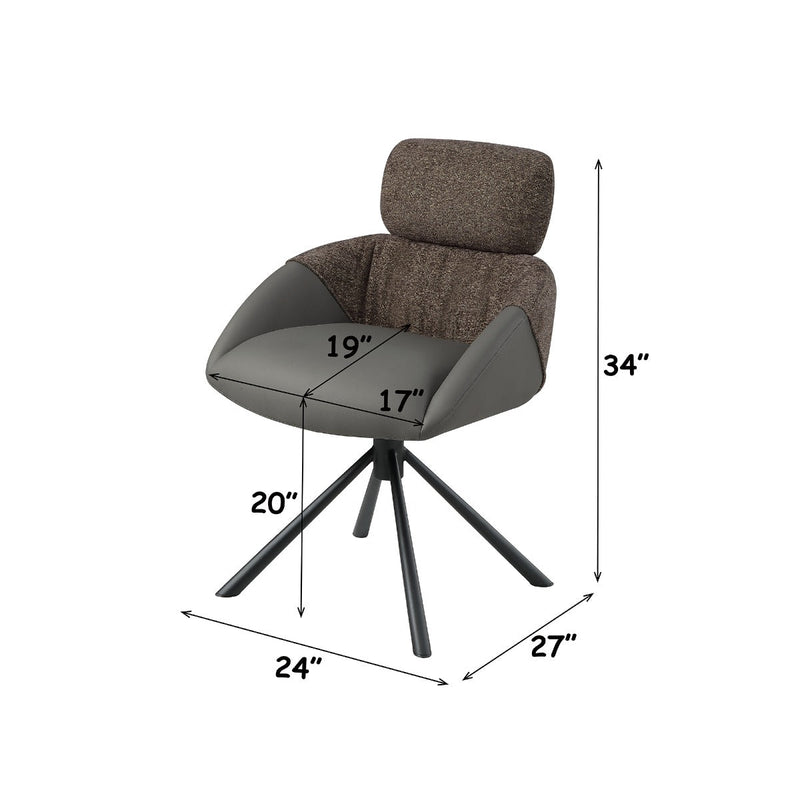 Eamon Arm Chair W/Swivel (Set-2) - DN05457