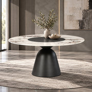 Eamon Round Dining Table W/Ceramic Top - DN05455