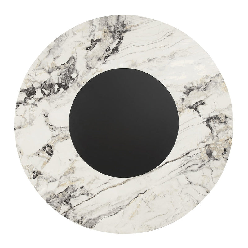 Eamon Round Dining Table W/Ceramic Top - DN05455