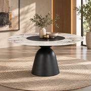 Eamon Round Dining Table W/Ceramic Top - DN05455