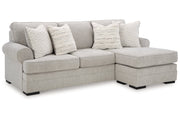 Eastonbridge Sofa Chaise, Oversized Chair, and Ottoman - Lara FurnitureSectional
