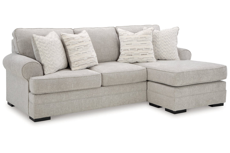 Eastonbridge Sofa Chaise, Oversized Chair, and Ottoman - Lara FurnitureSectional