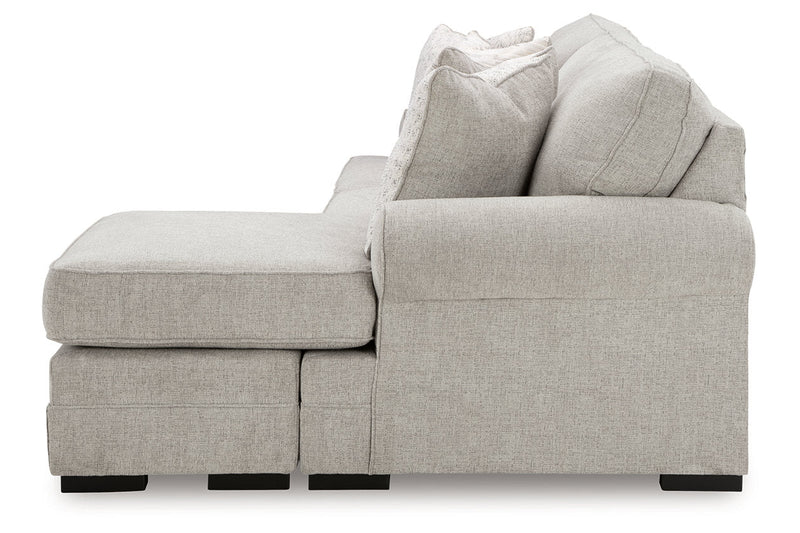 Eastonbridge Sofa Chaise, Oversized Chair, and Ottoman - Lara FurnitureSectional