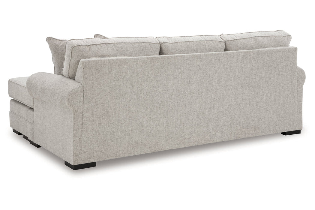 Eastonbridge Sofa Chaise, Oversized Chair, and Ottoman - Gate FurnitureSectional