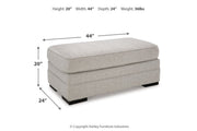 Eastonbridge Sofa Chaise, Oversized Chair, and Ottoman - Lara FurnitureSectional