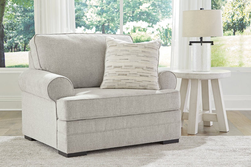 Eastonbridge Sofa Chaise, Oversized Chair, and Ottoman - Lara FurnitureSectional