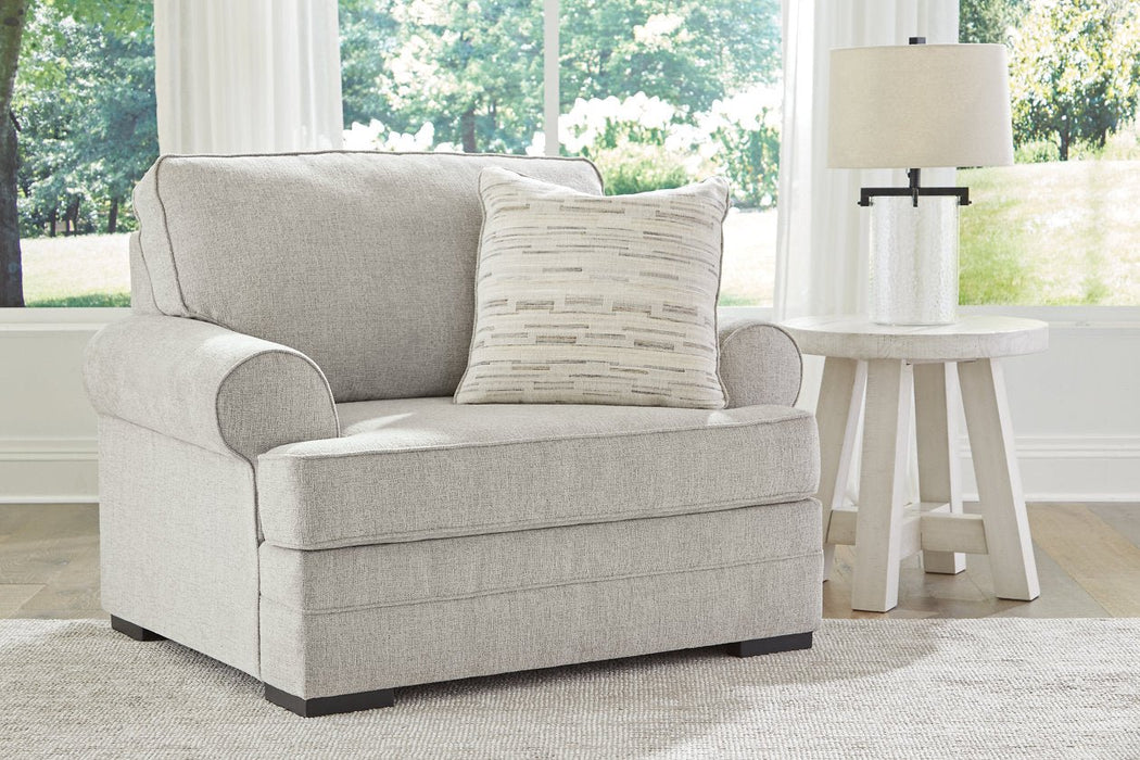 Eastonbridge Sofa Chaise, Oversized Chair, and Ottoman - Gate FurnitureSectional