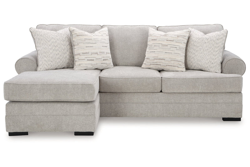 Eastonbridge Sofa Chaise, Oversized Chair, and Ottoman - Lara FurnitureSectional
