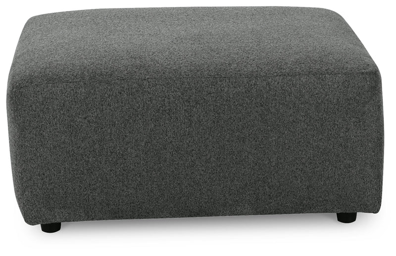 Edenfield Charcoal 3-Piece Sectional with Ottoman from Ashley - Lara Furniture