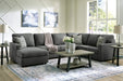 Edenfield Charcoal LAF Sectional - Gate FurnitureSectional