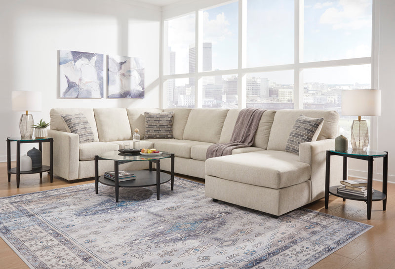 Edenfield Linen RAF Sectional - Lara FurnitureSectional