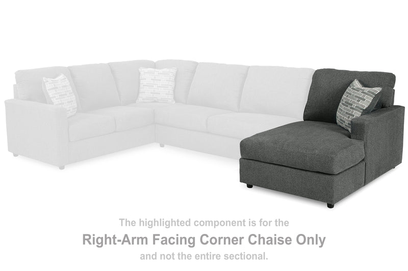 Edenfield Right-Arm Facing Corner Chaise - 2900317 - Lara Furniture