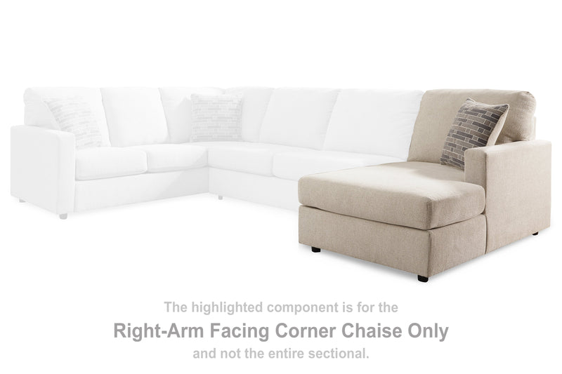 Edenfield Right-Arm Facing Corner Chaise - 2900417 - Lara Furniture