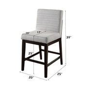 Edwyn Counter Height Chair (Set-2) - DN03256