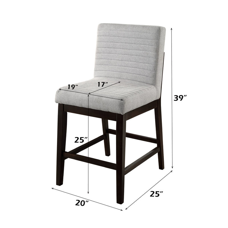 Edwyn Counter Height Chair (Set-2) - DN03256