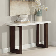 Edwyn Sofa Table w/Marble Top - LV03207