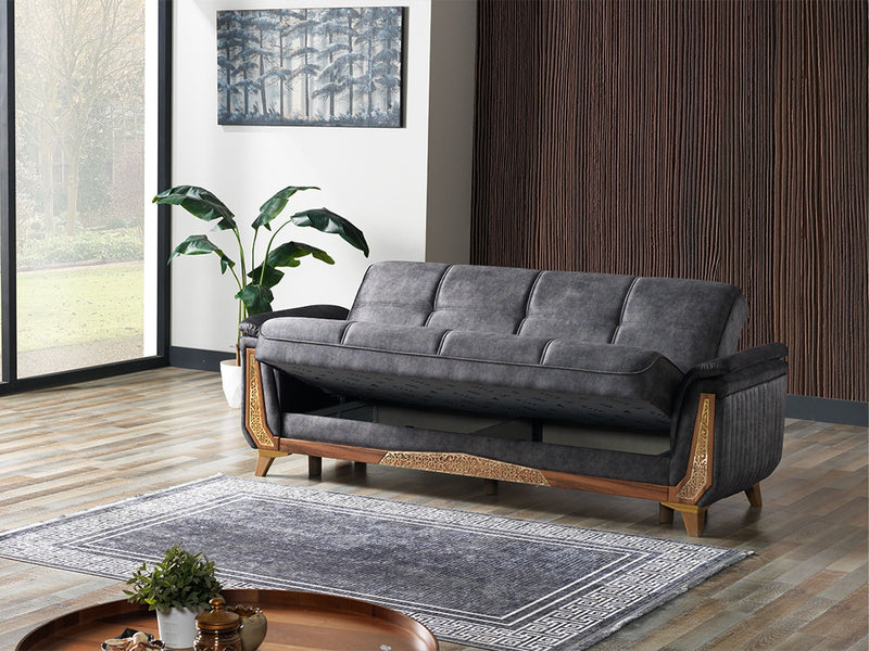Efes Convertible Sofa in Beige - 200-ELIF-EFE-E167-3