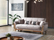 Efes Convertible Sofa in Blue - 200-ELIF-EFE-E166-3
