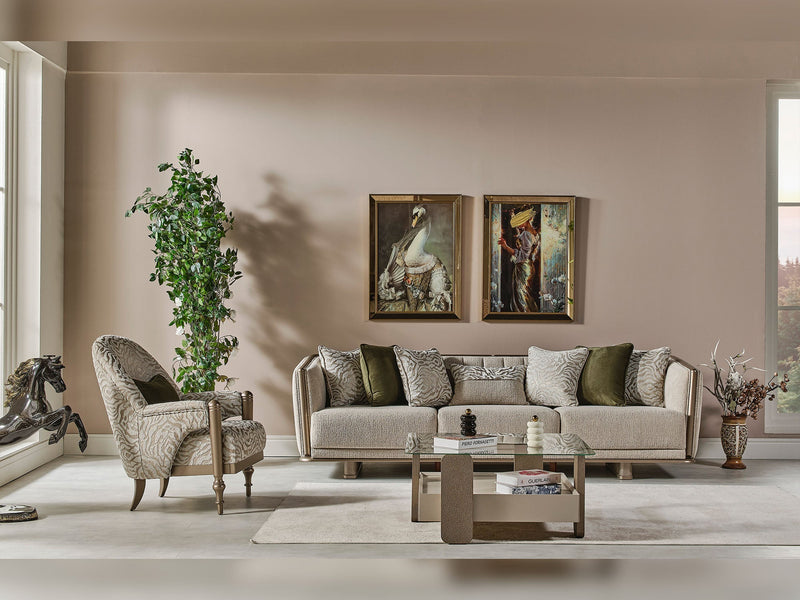 Efes Mum Chair in Beige - 200-MUM-EFE-B