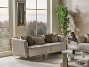 Efes Mum Stationary Sofa in Beige - 200-MUM-EFE-3