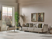 Efes Mum Stationary Sofa in Beige - 200-MUM-EFE-3