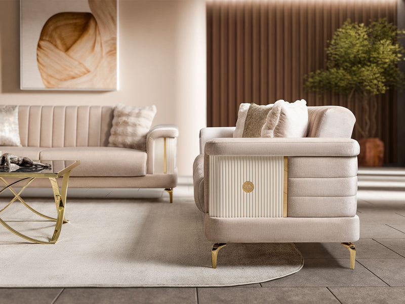 Elano Convertible Sofa in Cream - 200-ST-ELA-TURKO276-3