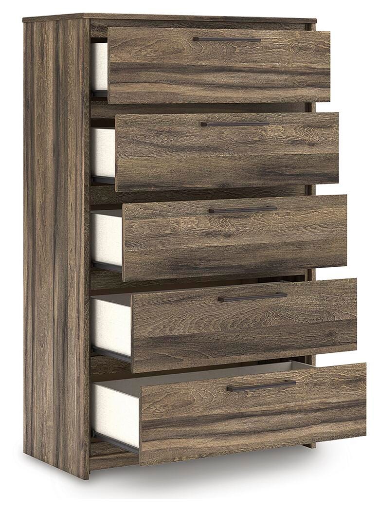 Elbrim Brown Chest of Drawers - PCB2005-46