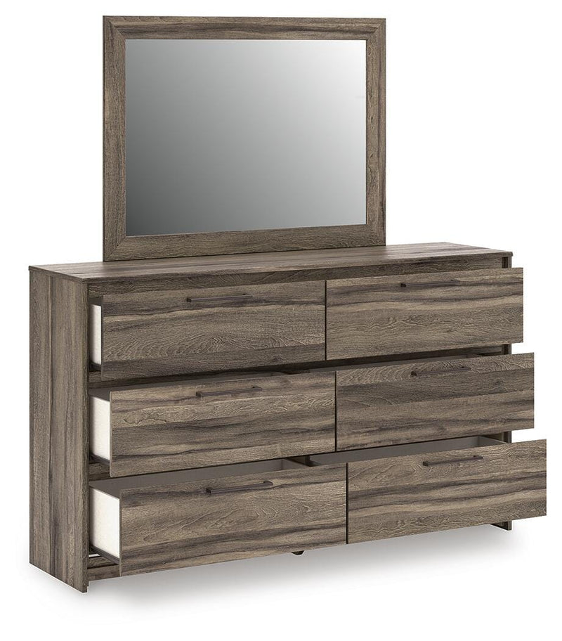 Elbrim Brown Dresser and Mirror - PCB2005B1
