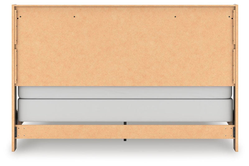Elbrim Brown King Panel Bed - PCB2005B6