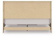 Elbrim Brown King Panel Storage Bed - PCB2005B7