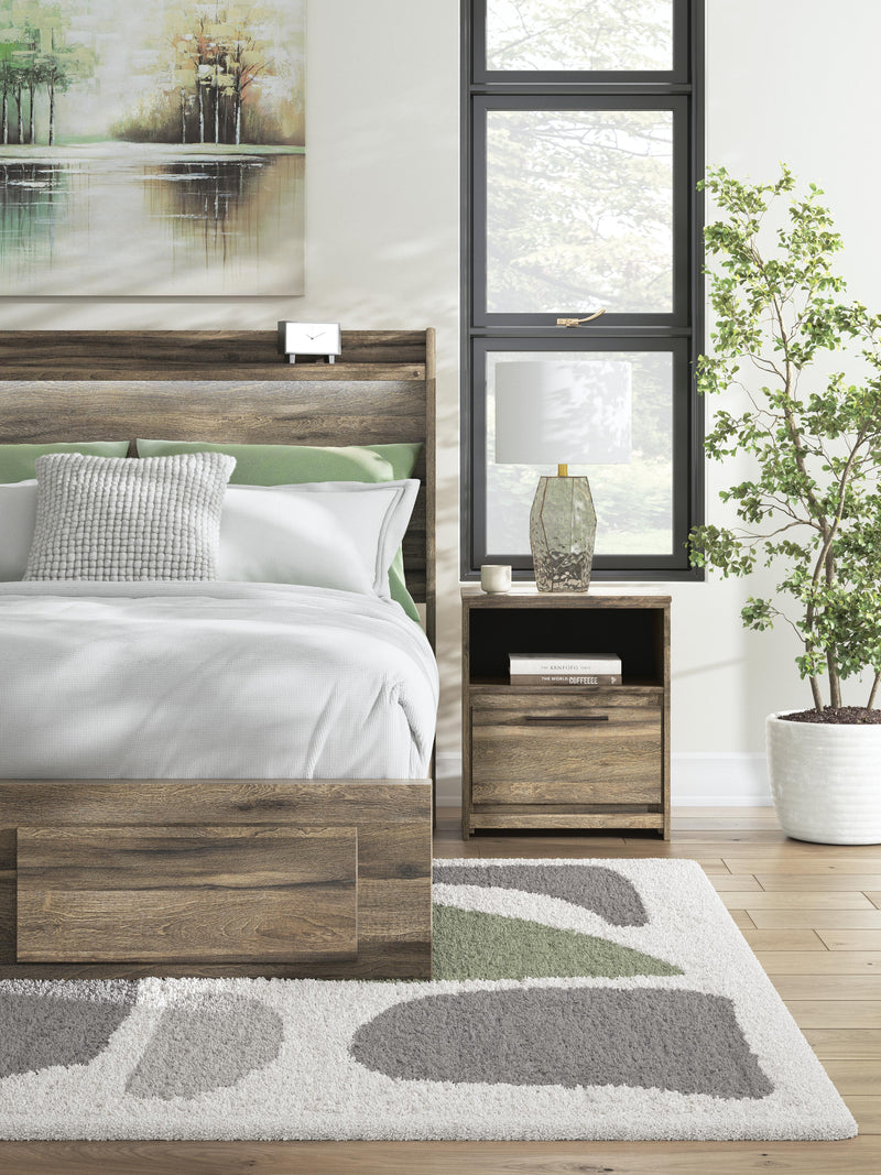 Elbrim Brown Nightstand - PCB2005-91