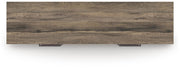 Elbrim Brown Queen Panel Storage Bed, Dresser and Nightstand - PCB2005B12