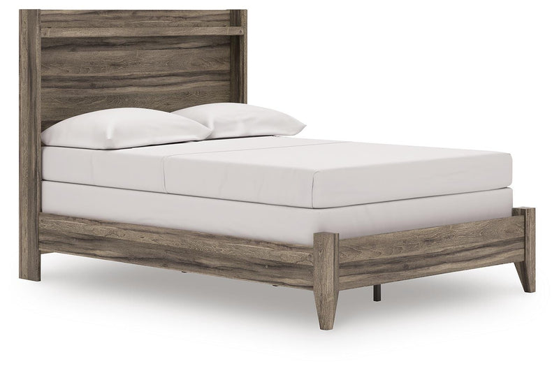 Elbrim Full Panel Bed, Dresser and Mirror - PCB2005B9